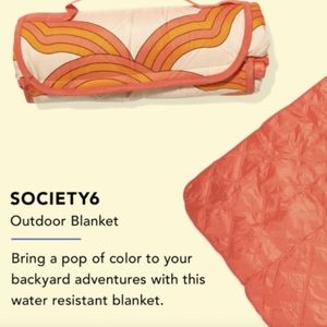 Society6 Travel Outdoor Picnic Blanket